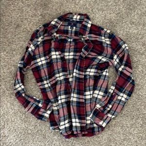 Saddle Ridge button plaid